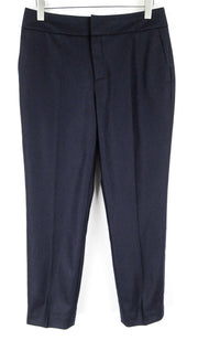 SUISTUDIO Lane Womens Trousers UK14R Navy Pleated Wool Dress Dress Wear