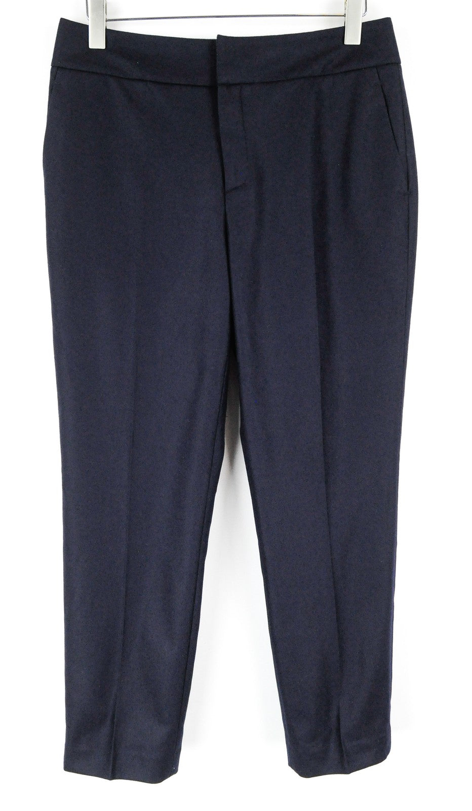 SUISTUDIO Lane Womens Trousers UK14R Navy Pleated Wool Dress Dress Wear