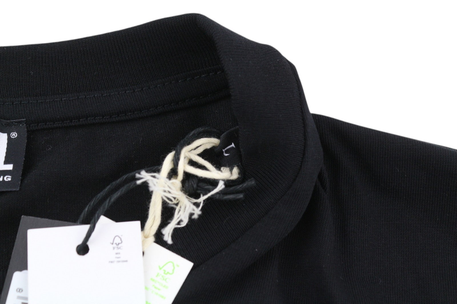 DIESEL T-Just-LS-B52 Mens T-Shirt L Black Crew Collar Long Sleeve Tricot RRP€90