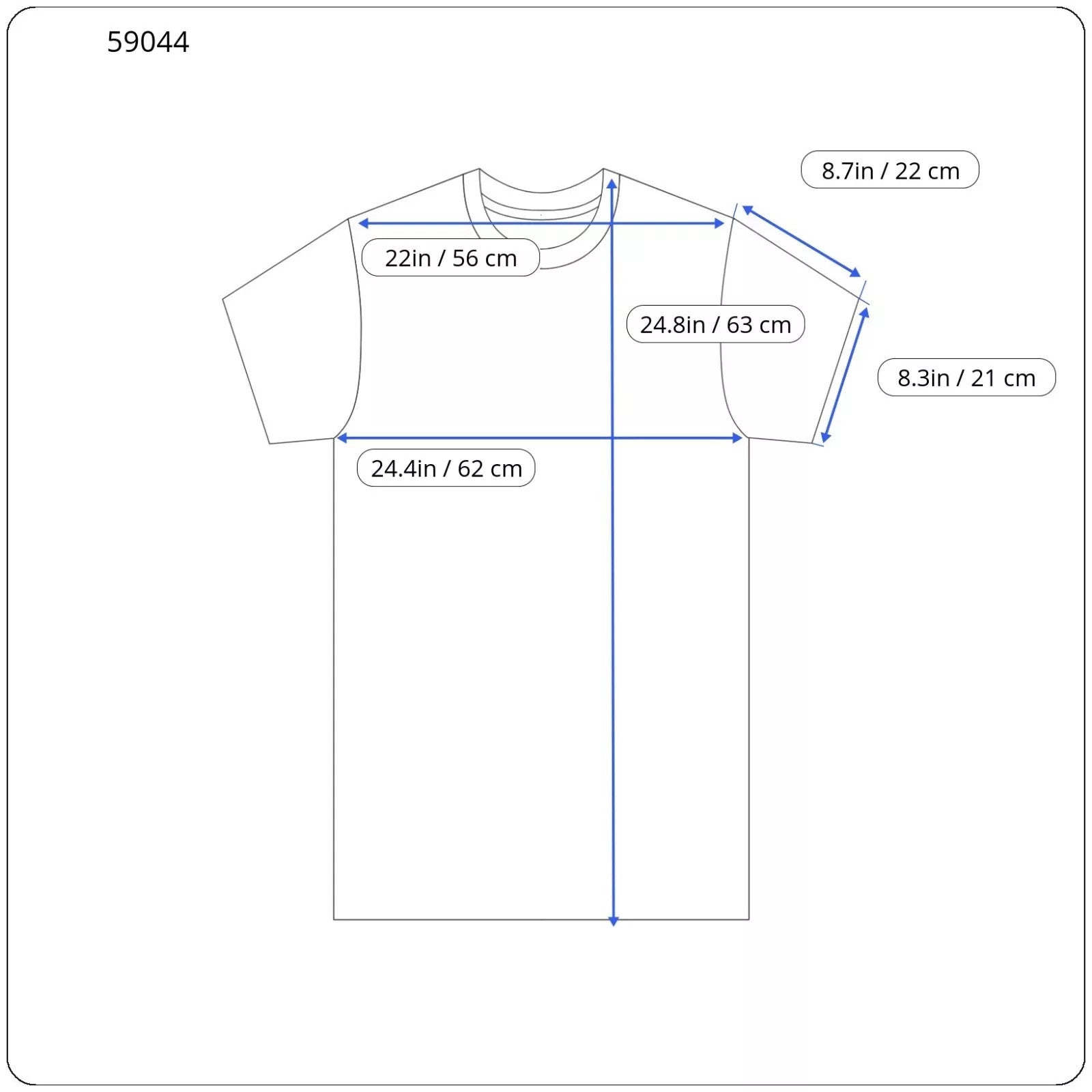 DENHAM Omono Women`s T-Shirt XL Off-White Pure Cotton Plain Short Sleeve