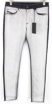 DIESEL Sleenker-X-SP 082AX Men's Jeans W31 L32 Skinny Slim Grey Cotton Stretch