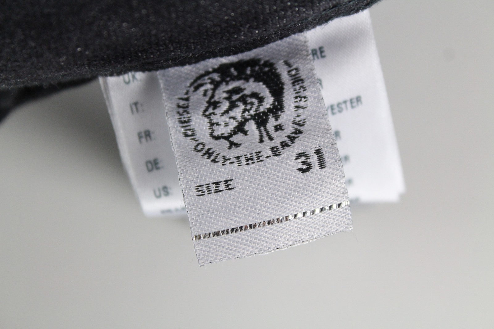 DIESEL Sleenker-X-SP 082AX Men's Jeans W31 L32 Skinny Slim Grey Cotton Stretch