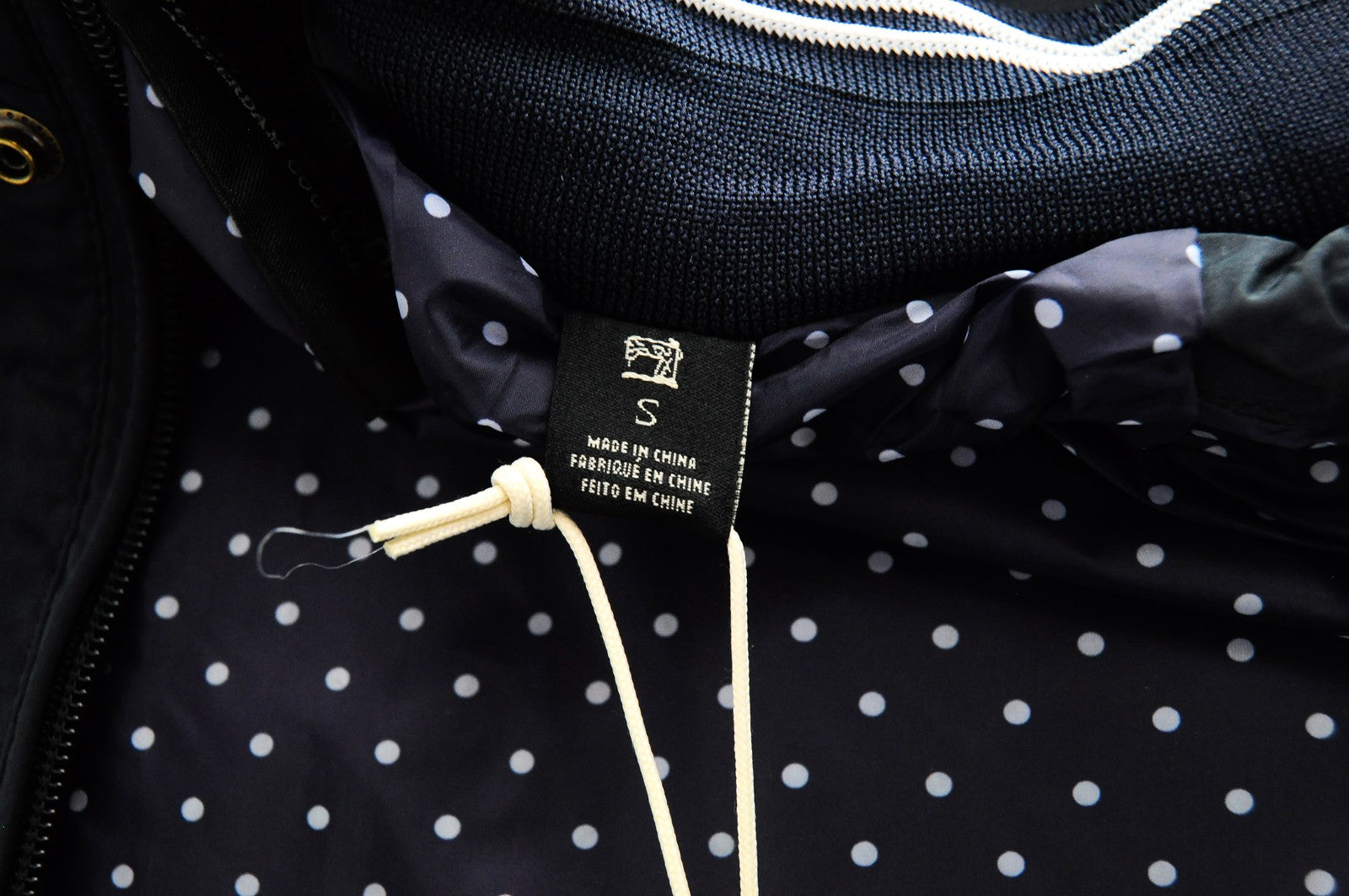 SCOTCH &amp; SODA Ams Couture vyriška striukė S, tamsiai mėlyna, su pamušalu, užtrauktuku ilgomis rankovėmis, laisvalaikio stiliaus 