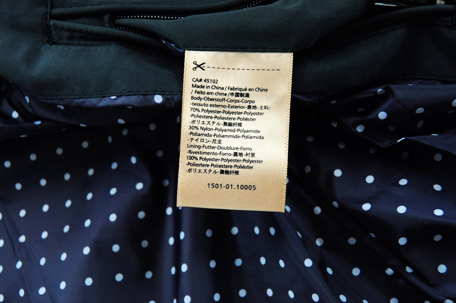 SCOTCH &amp; SODA Ams Couture vyriška striukė S, tamsiai mėlyna, su pamušalu, užtrauktuku ilgomis rankovėmis, laisvalaikio stiliaus 