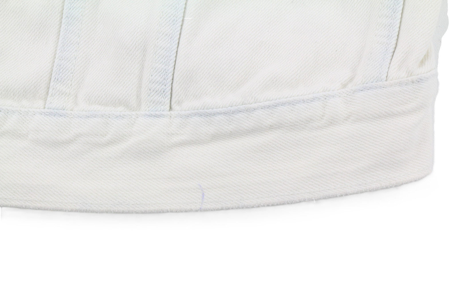 NUDIE JEANS Terry Men Jacket L Extreme Bleach Light Buttoned Spread Logo Pockets