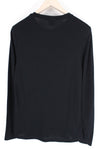 Black Polyester Sport Top