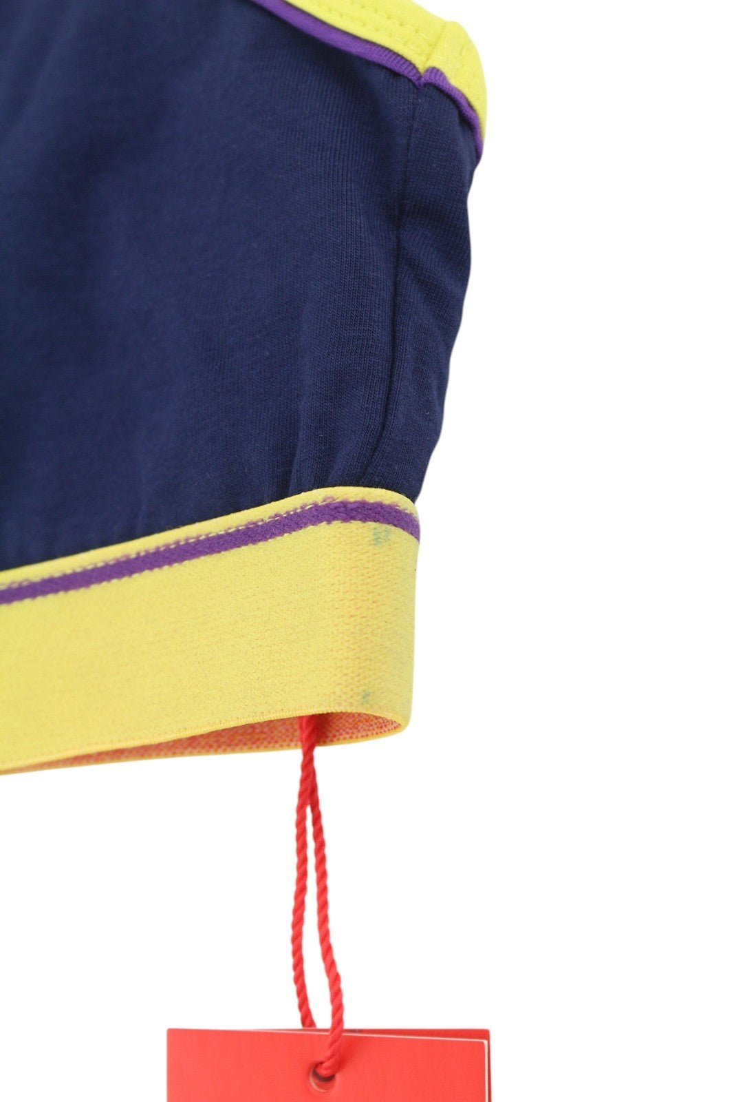 DIESEL Ufsb-Mileys Women Sports Bra L Sleeveless Round Neck Stretch Logo Blue