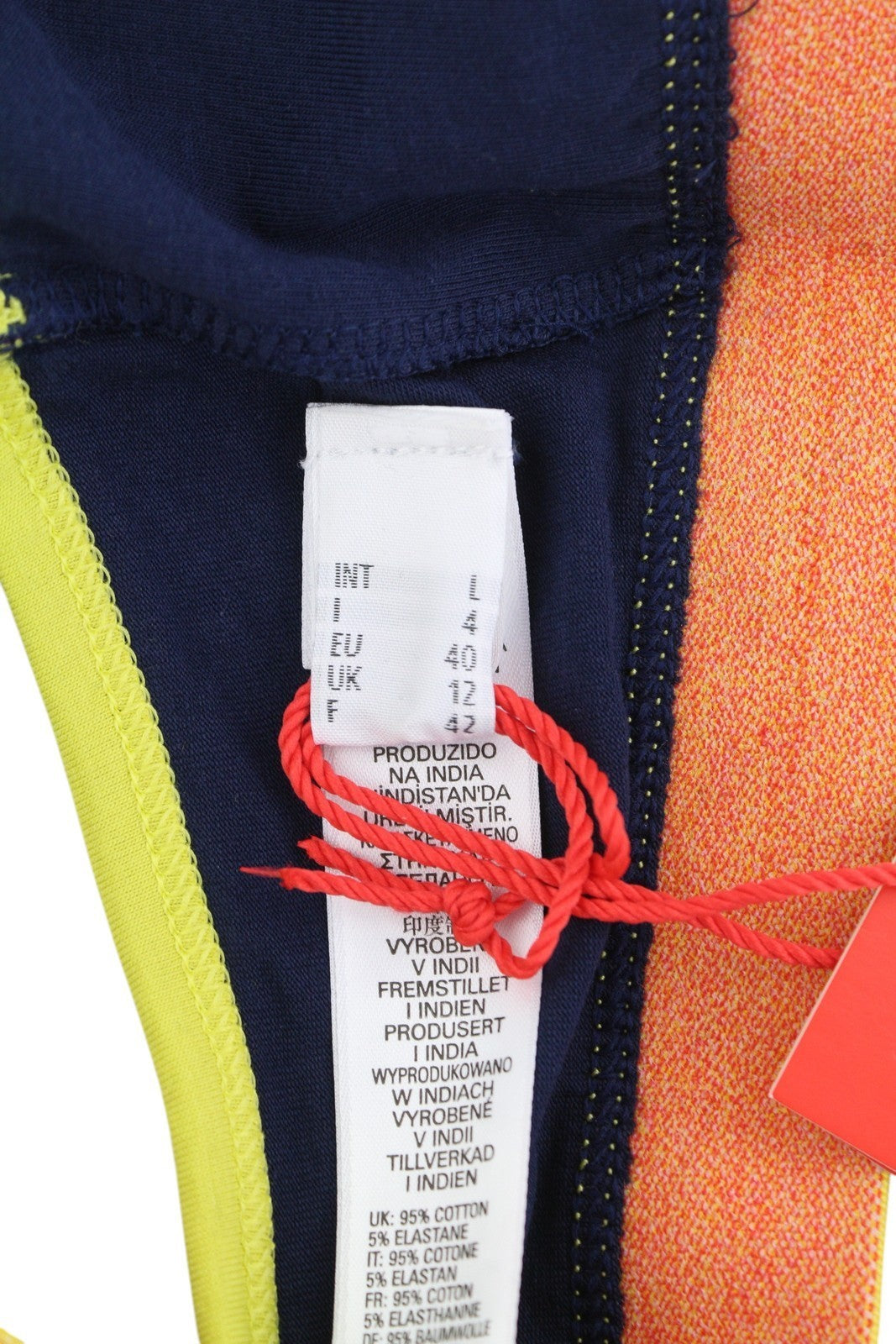 DIESEL Ufsb-Mileys Women Sports Bra L Sleeveless Round Neck Stretch Logo Blue