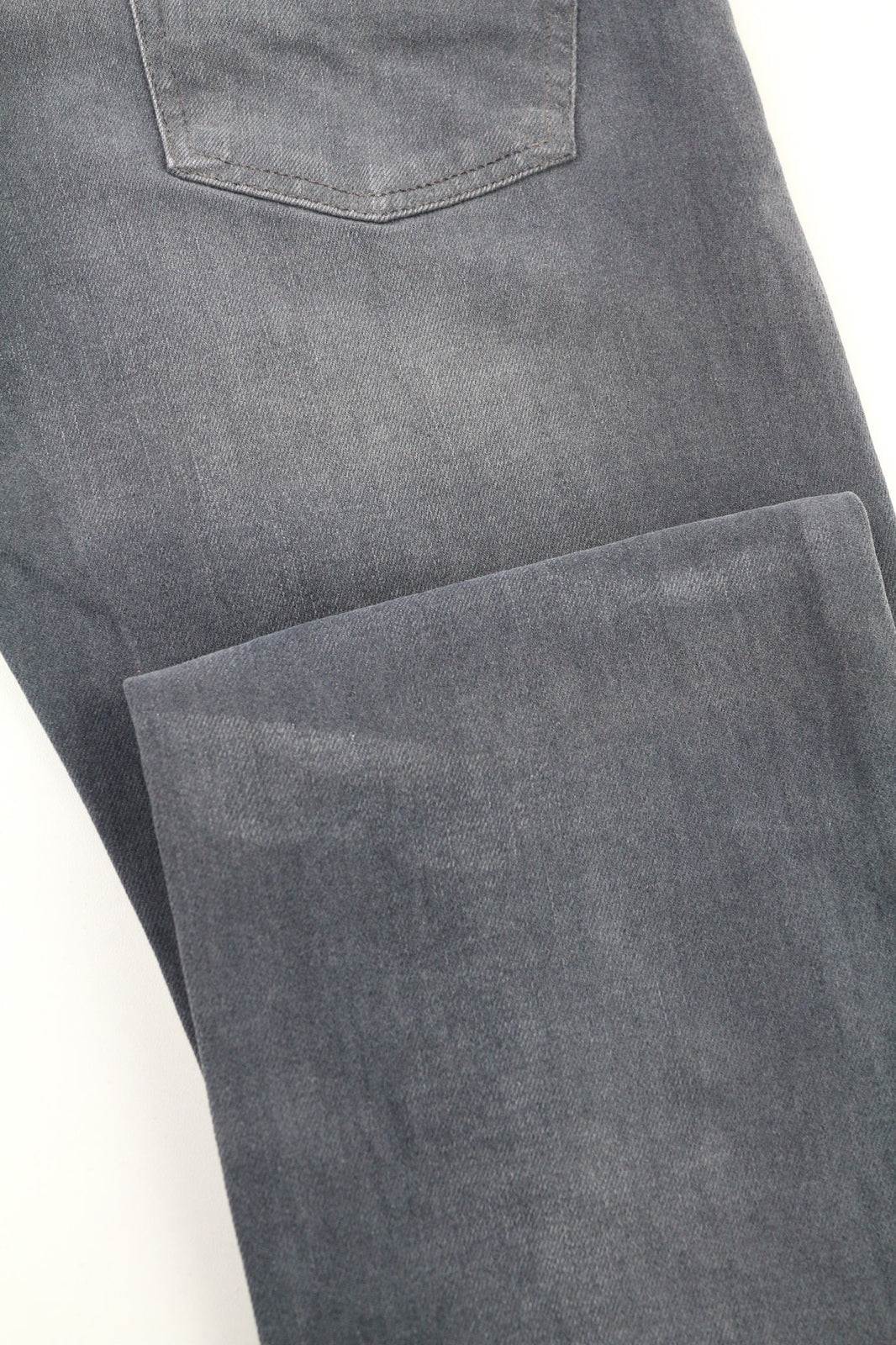 NUDIE JEANS Thin Finn Men Jeans W32/L32 Slim Fit Grey Washed Casual Elastane