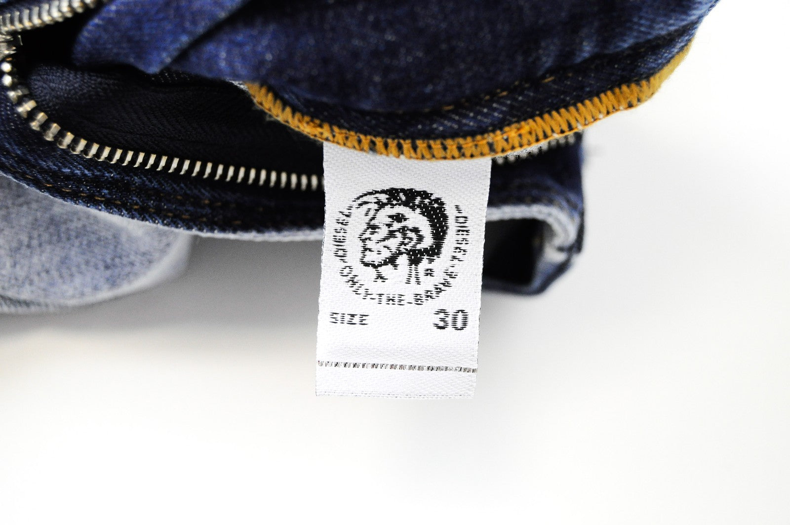 DIESEL D-Istort-SP 085AU Men Jeans W30/L32 Blue Super Skinny Fit Cotton Wash