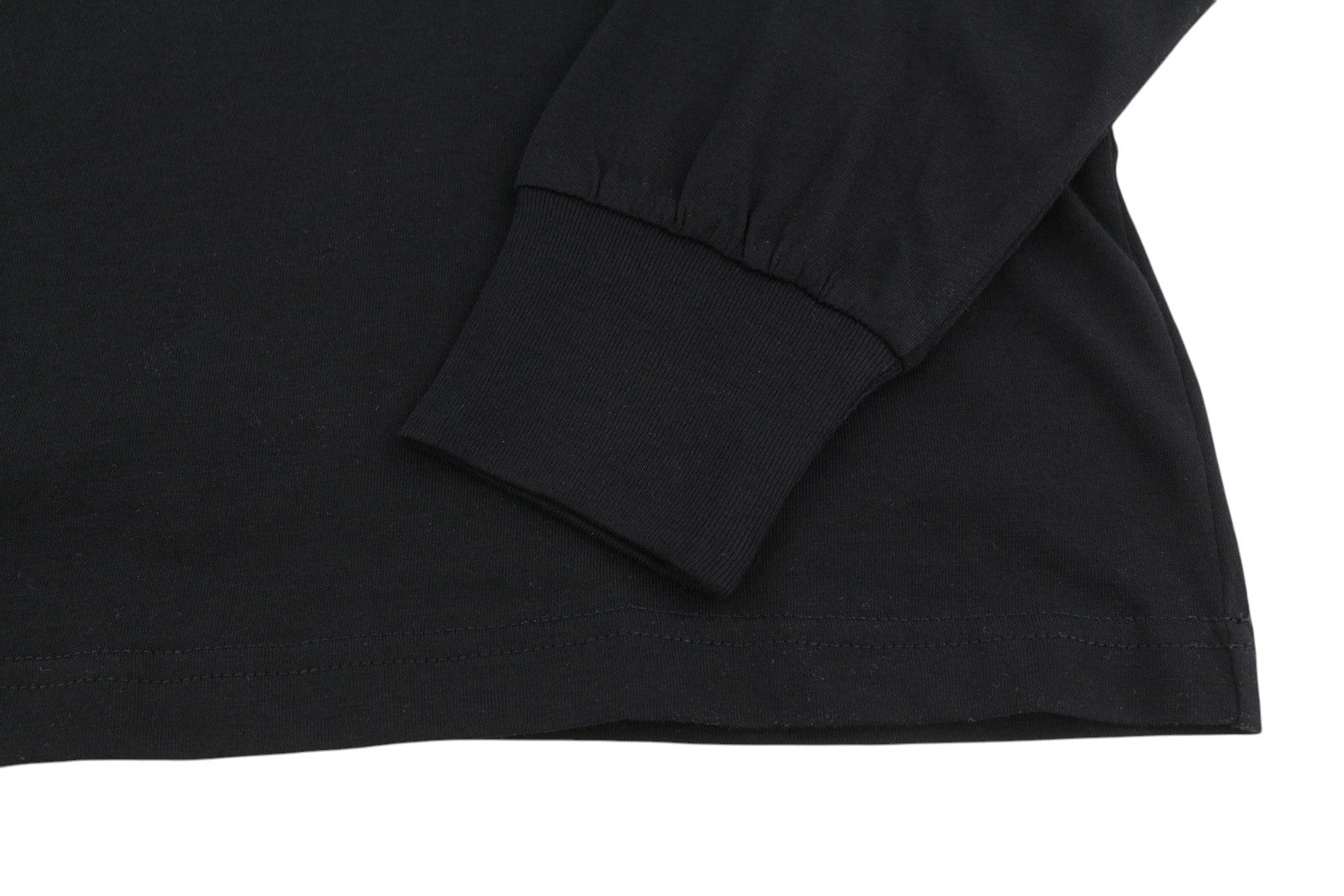 DIESEL T-Just-LS-E4 Men's T-Shirt L Black Lon Sleeve Crew Neck Tricot RRP€80