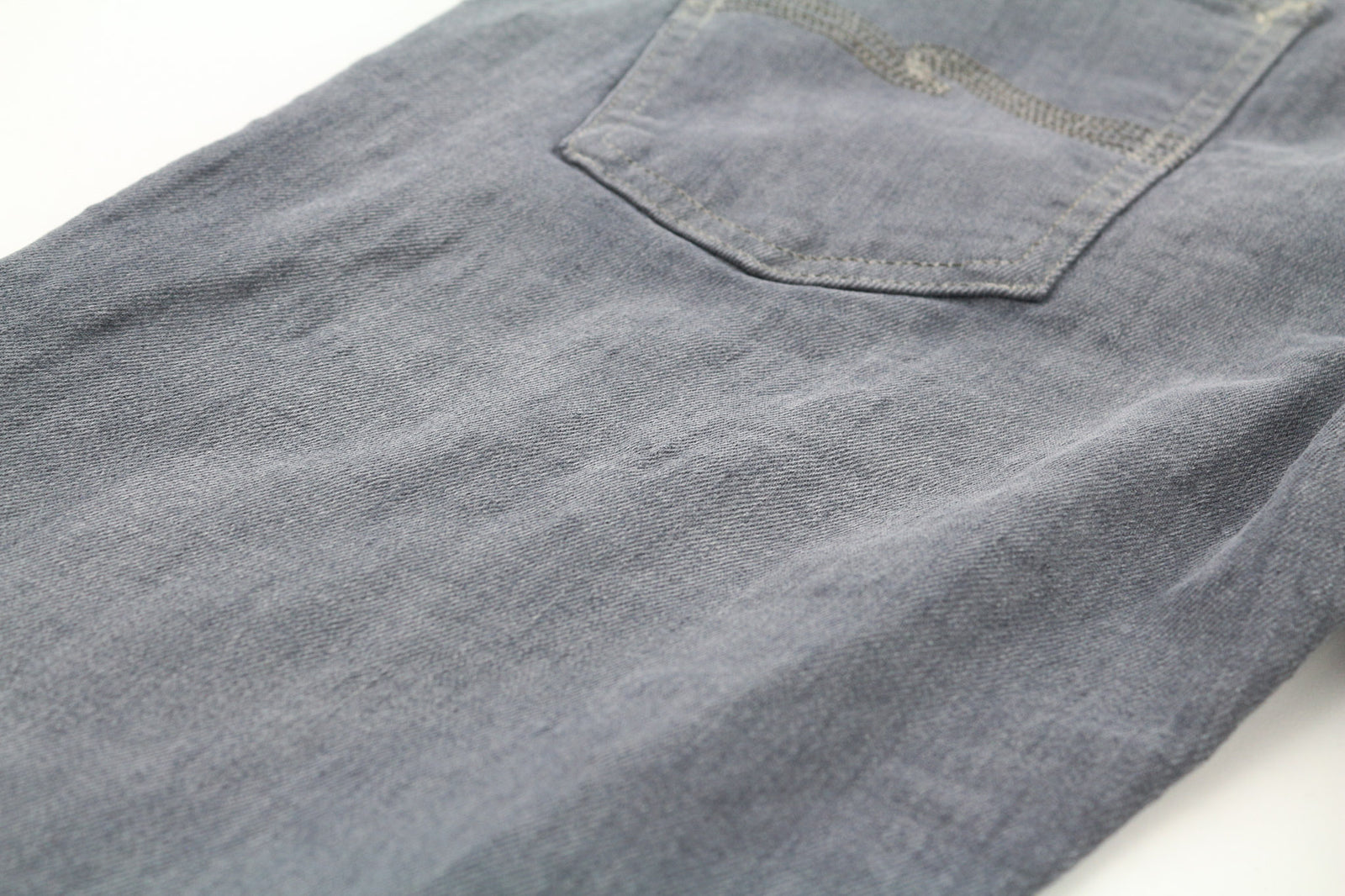 NUDIE JEANS Tight Long John Men Jeans W31/L34 Organic Charcoal Washed Slim Denim