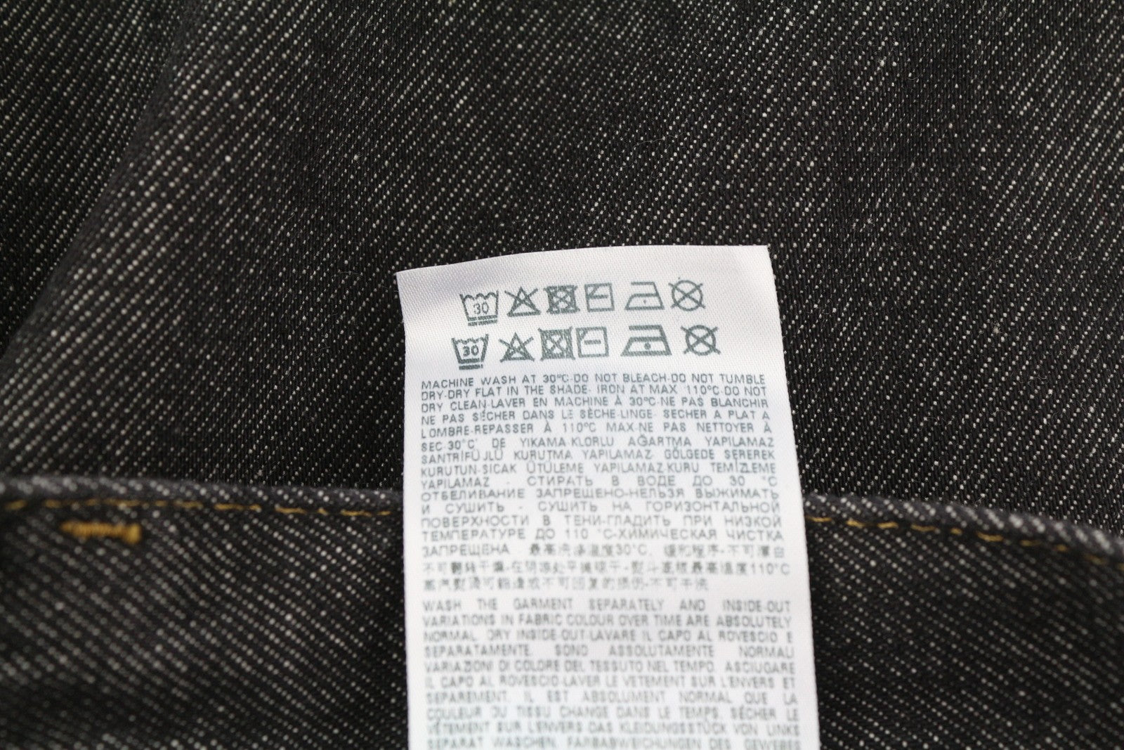 DIESEL 1995 Z9C34 Men Jeans W34/L30 Slim  Straight Leg Buttoned Dark RRP€185