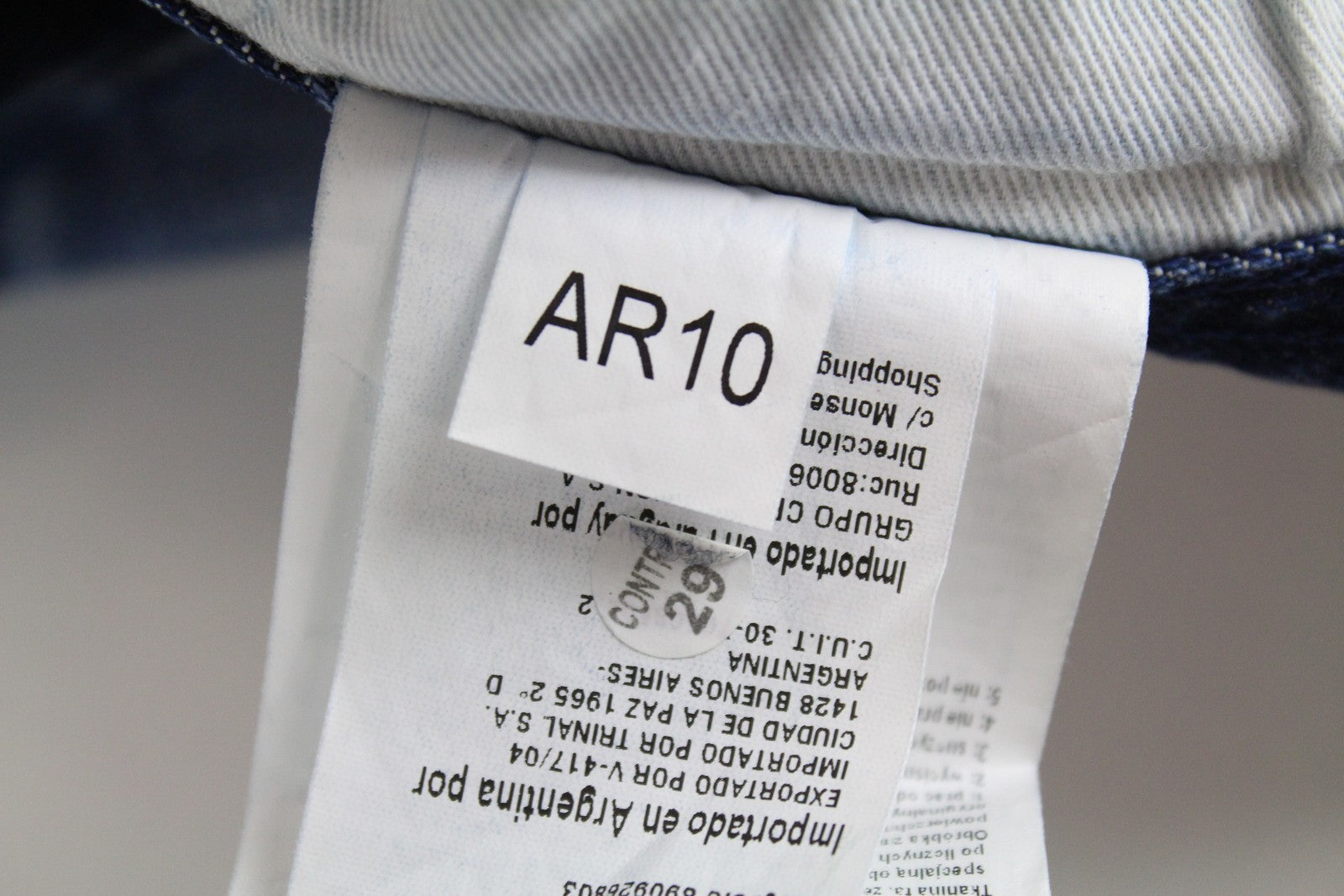 REPLAY Rob Men Jeans W30/L34 Straight Fit Tapered Blue Cotton Stretch Ripped