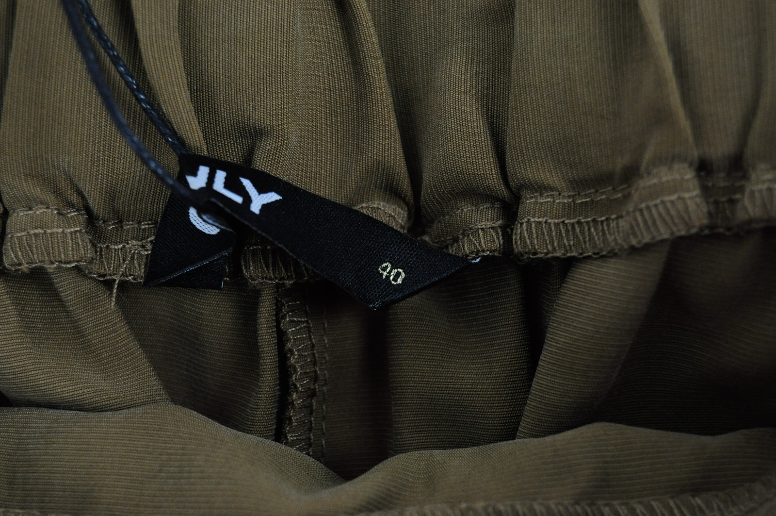 ONLY Miranda Women Skirt EU40 Brown Belted Pocketed Pull-On Mini Stretch Fit