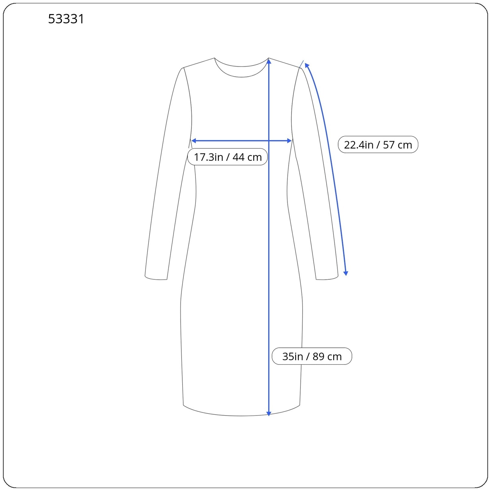 VILA Vitinny Women Dress S Black Petite V-Neck Long Sleeve Doll Detail Stretch