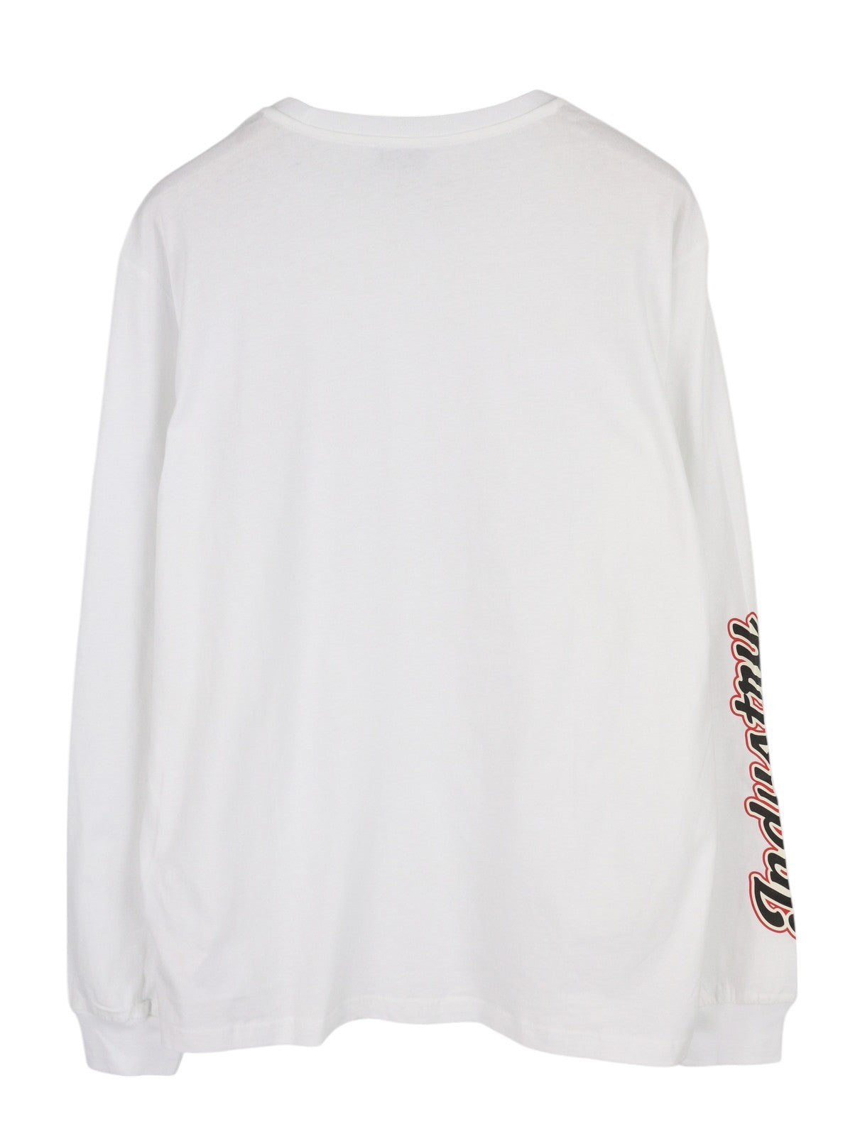 DIESEL T-Diegos-LS-K27 Men T-Shirt 2XL White Long Sleeve Crew Neck Tricot Logo