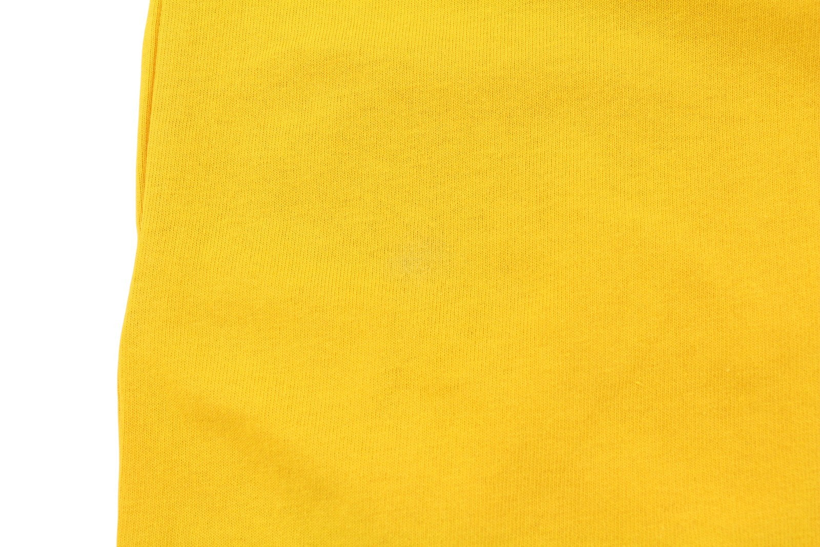 DIESEL T-Just-LS-B51 Men T-Shirt M Yellow Crew Collar Long Sleeve Tricot Logo