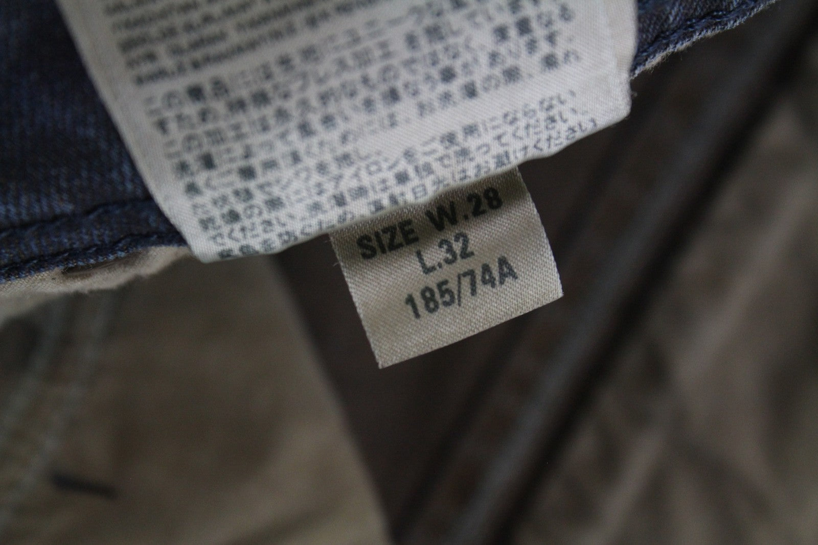 DIESEL Krayver R48XU Men Jeans W28/L32 Slim Carrot Fit Cotton Aged Blue Wash