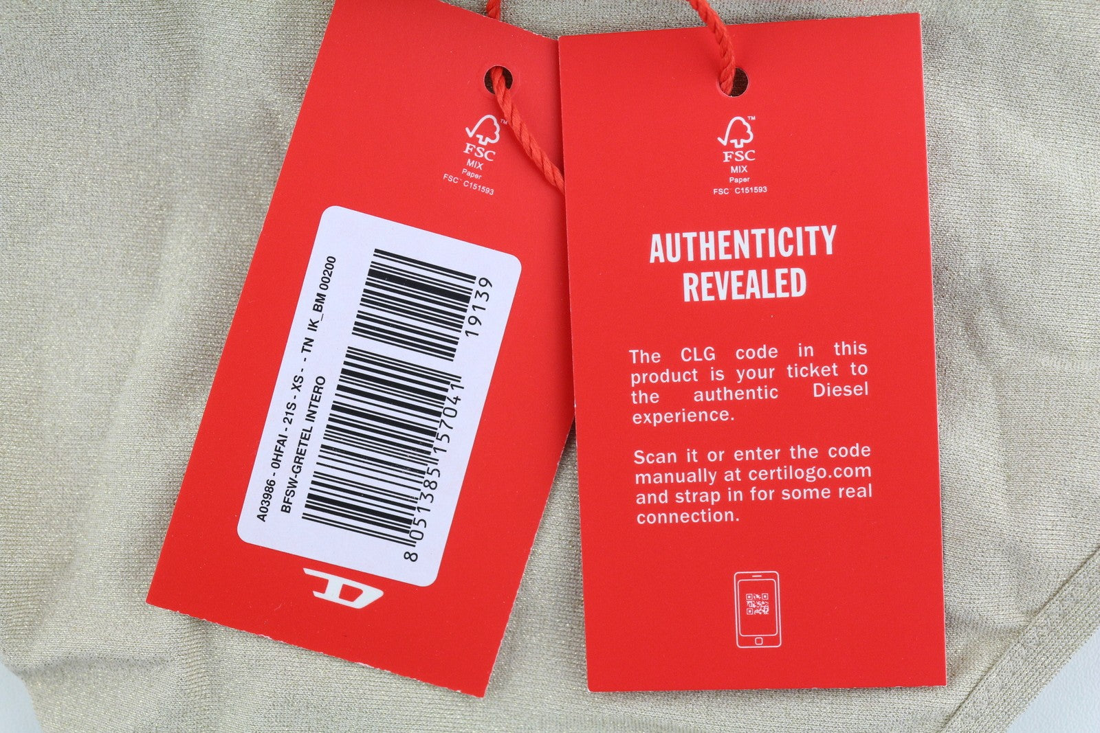 DIESEL Bfsw-Gretel Women Swimsuit XS One Piece RRP€110 Stretch Glitter Beige