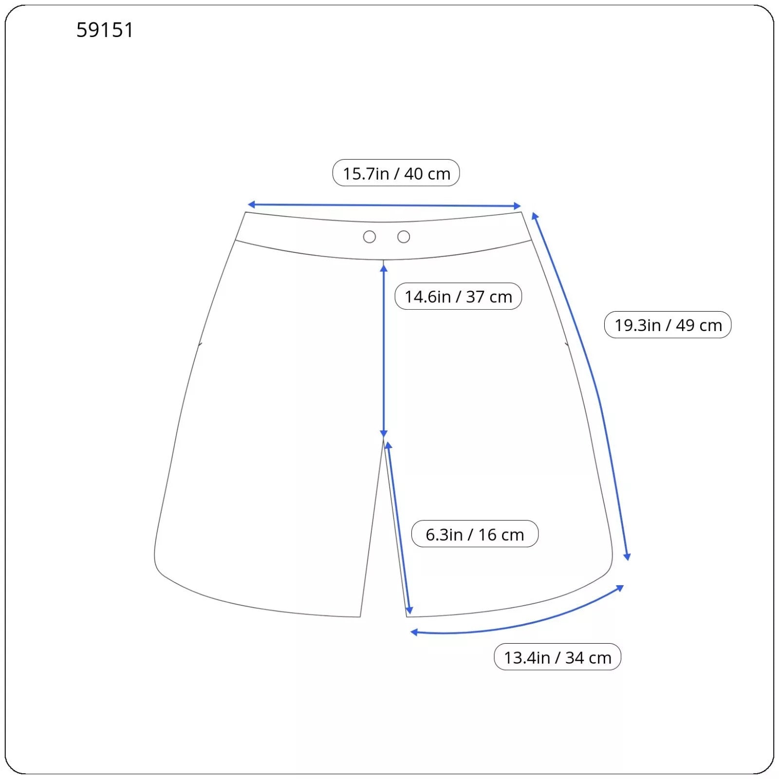 SCOTCH & SODA Ams Couture Navy S Stretch Cotton Pull-On Men's Shorts