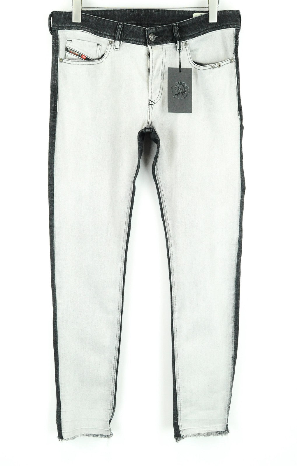 DIESEL Sleenker-X-SP 082AX Mens Jeans W31 L32 Slim Skinny Grey Cotton Stretchy