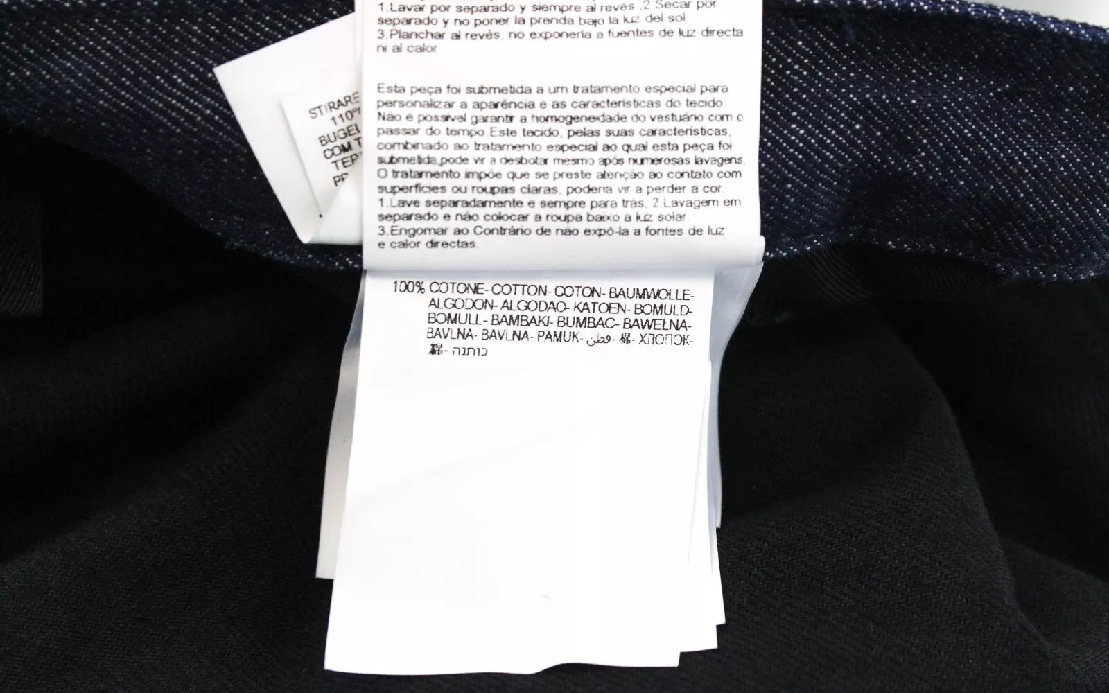 REPLAY Atelier Men's W31/L30 Black Blue Slim Denim Casual Jeans Slit Pocket