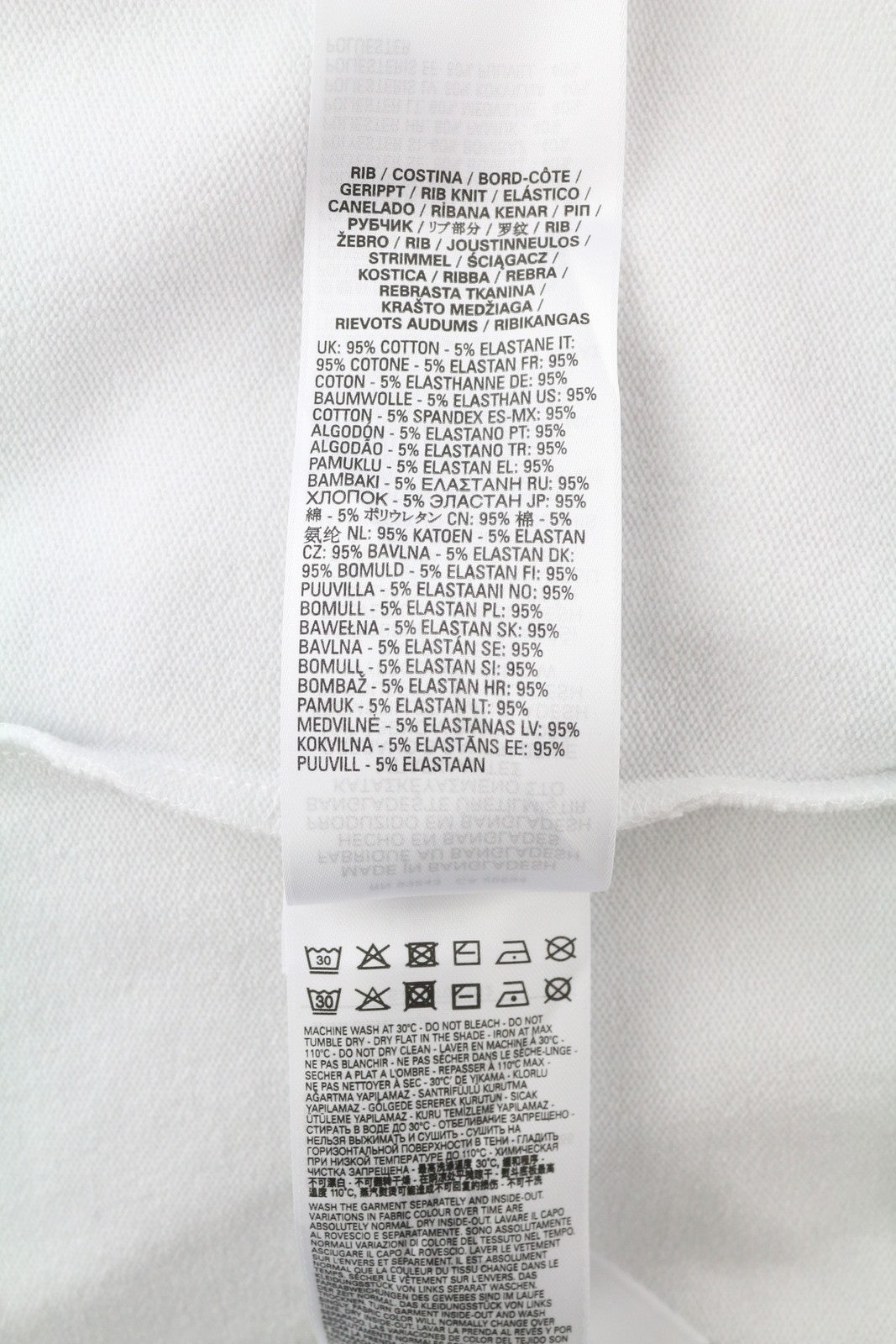 DIESEL S-Ginn-K28 Mens Sweatshirt M White Pullover Crew Neck Front  RRP€125