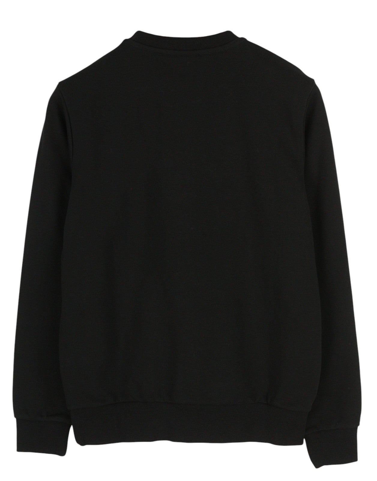 DIESEL S-Ginn-K24 Men Sweatshirt S Black Pullover Crew Neck Front Logo RRP€110