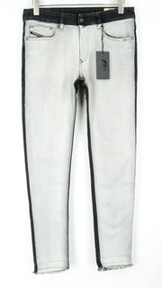 DIESEL Sleenker-X-SP 082AX Men Jeans W31/L32 Washed Grey Slim Skinny Stretch