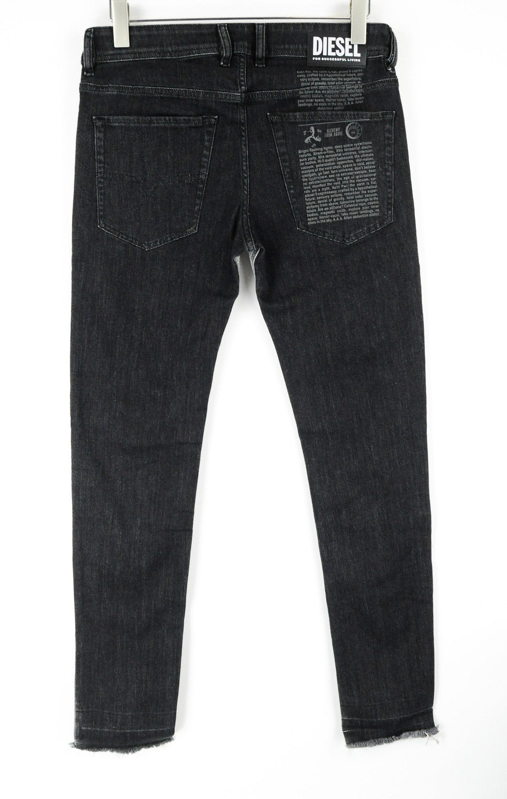 DIESEL Sleenker-X-SP 082AX Men Jeans W31/L32 Washed Grey Slim Skinny Stretch