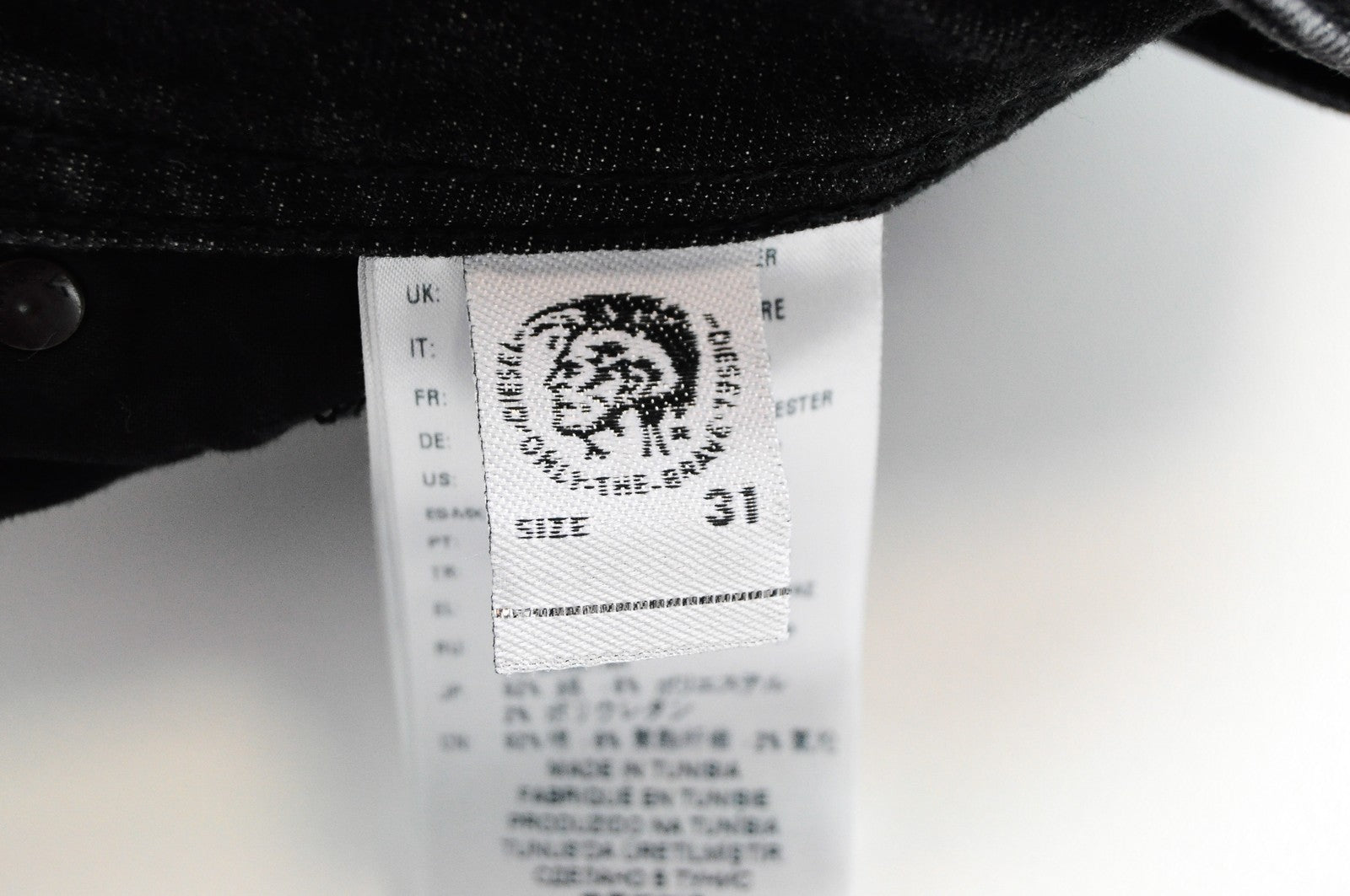 DIESEL Sleenker-X-SP 082AX Men Jeans W31/L32 Washed Grey Slim Skinny Stretch