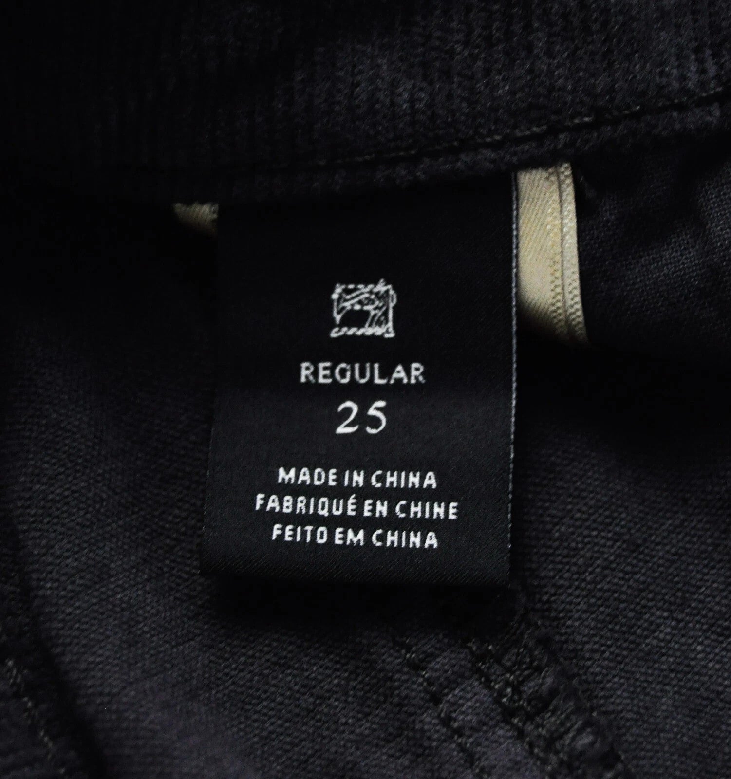 MAISON SCOTCH Joni Women's Trousers W25 Dark Grey Stretch Corduroy Flared