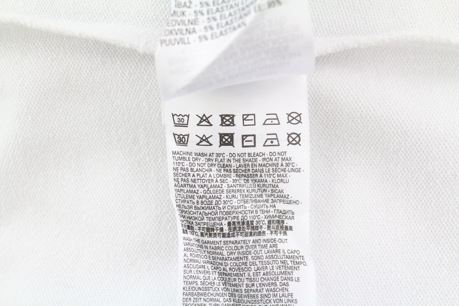 DIESEL S-Ginn-K26 Mens Sweatshirt S White Pullover Crew Neck Front  RRP€110