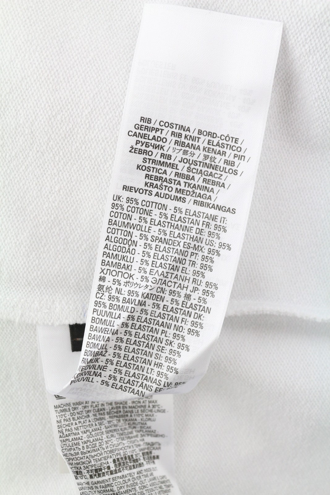 DIESEL S-Ginn-K26 Mens Sweatshirt S White Pullover Crew Neck Front  RRP€110