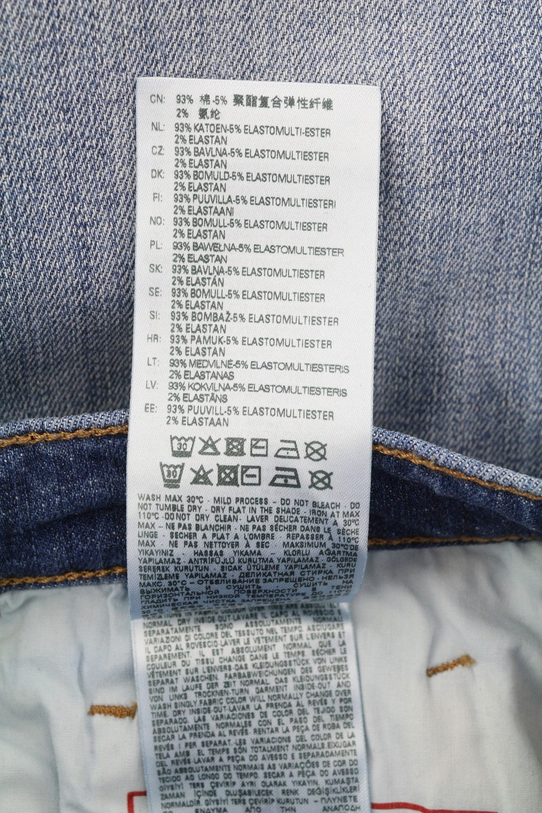 DIESEL 2019 D-Strukt 0DQAE Men Jeans W32/L32 Slim  Fade Effect Denim RRP€175