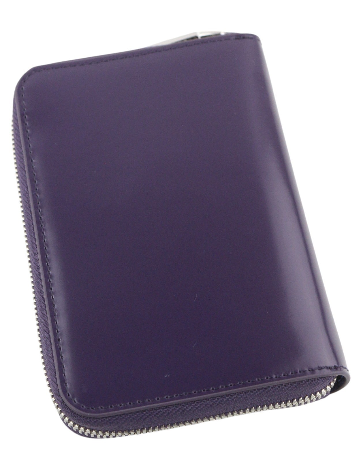 DIESEL Jadda Women Wallet OS  Purple Leather Round Zipper Violet RRP€160