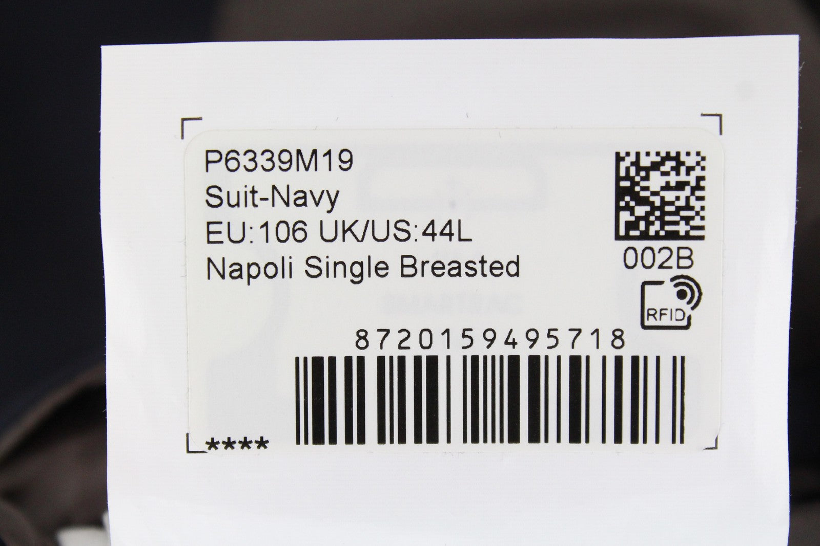 SUITSUPPLY Napoli Mens Blazer UK44L Navy Wool Notch Collar Dress Lined