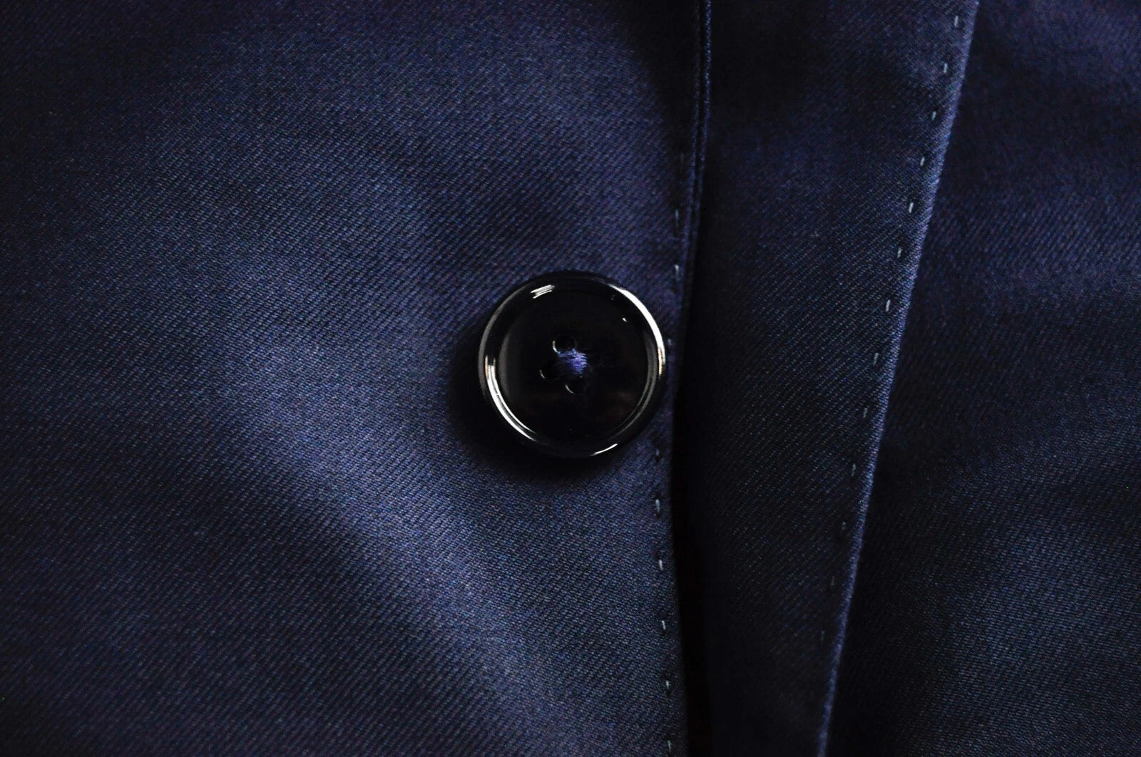 SUITSUPPLY Lazio Men's Suit UK32 Navy Wool Lined Pleated Formal 2-Piece