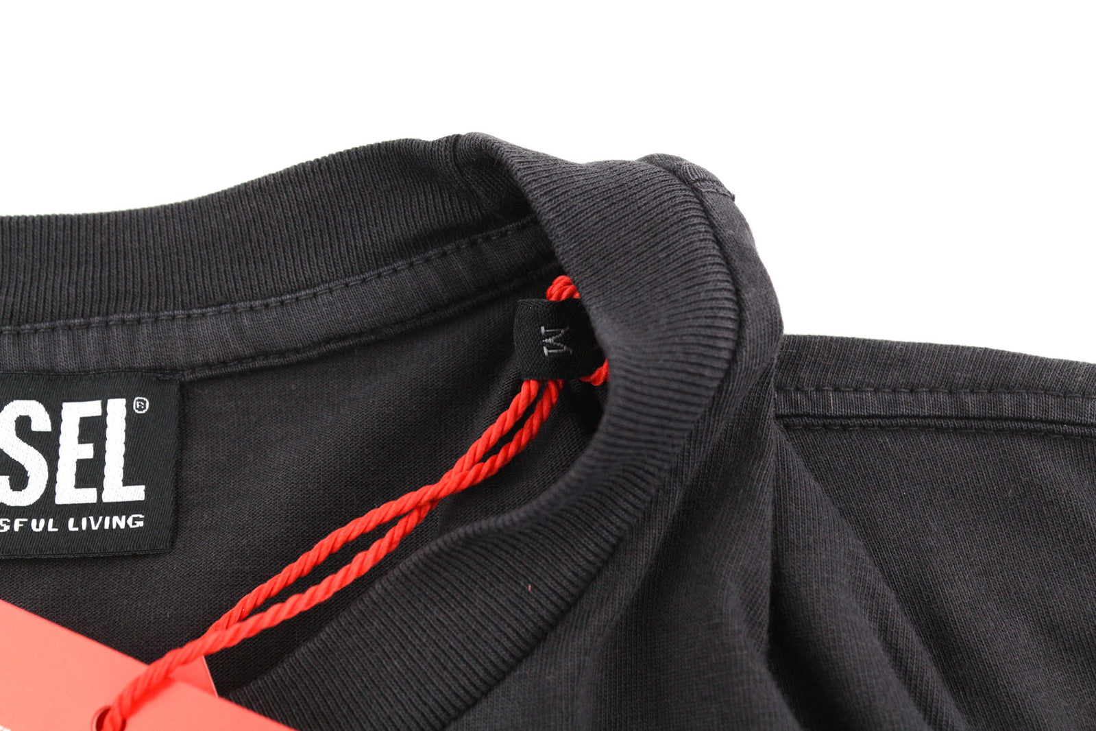 DIESEL T-Diegor-C16 Men T-Shirt M Short Sleeve Crew Neck Logo Print Dark RRP€70