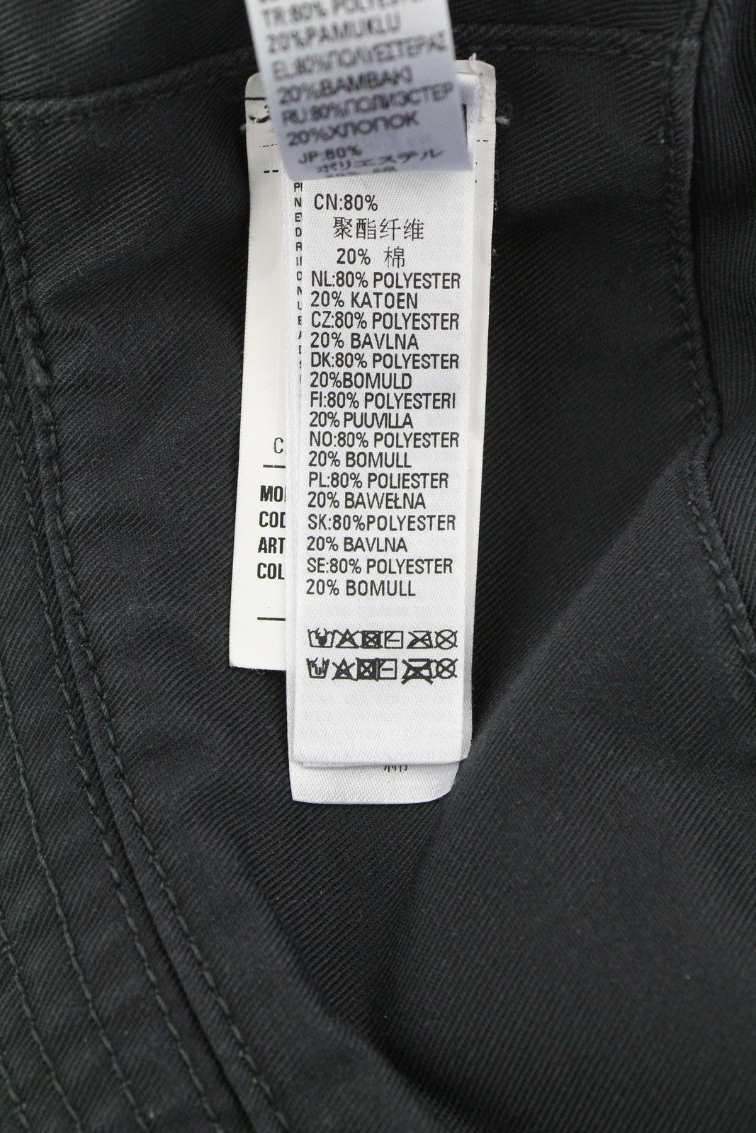 DIESEL D-Indig Men Hat OS Black Bucket All Seasons Casual Patch RRP€100