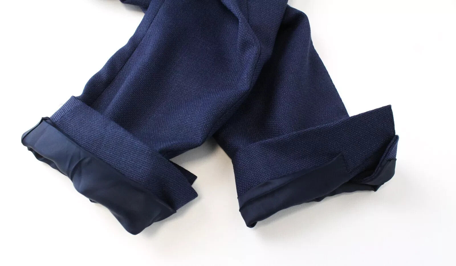 SUITSUPPLY Havana Men's Blazer UK34R Blue Wool Notch Collar Single-Breasted