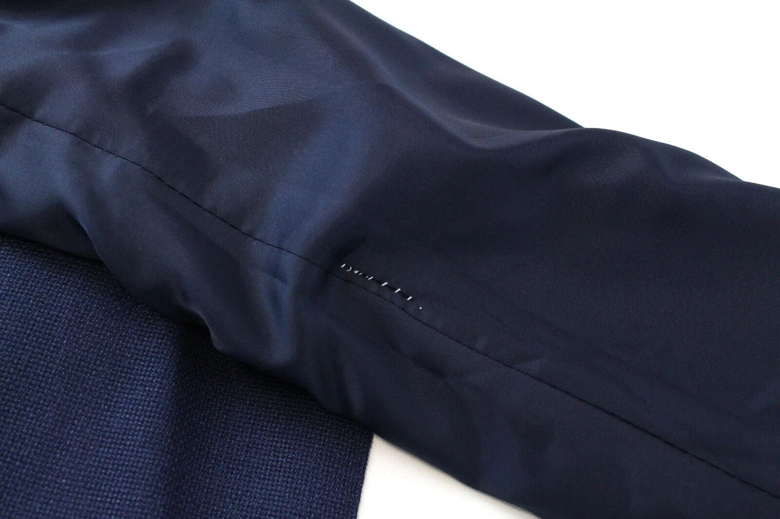 SUITSUPPLY Havana Men's Blazer UK34R Blue Wool Notch Collar Single-Breasted