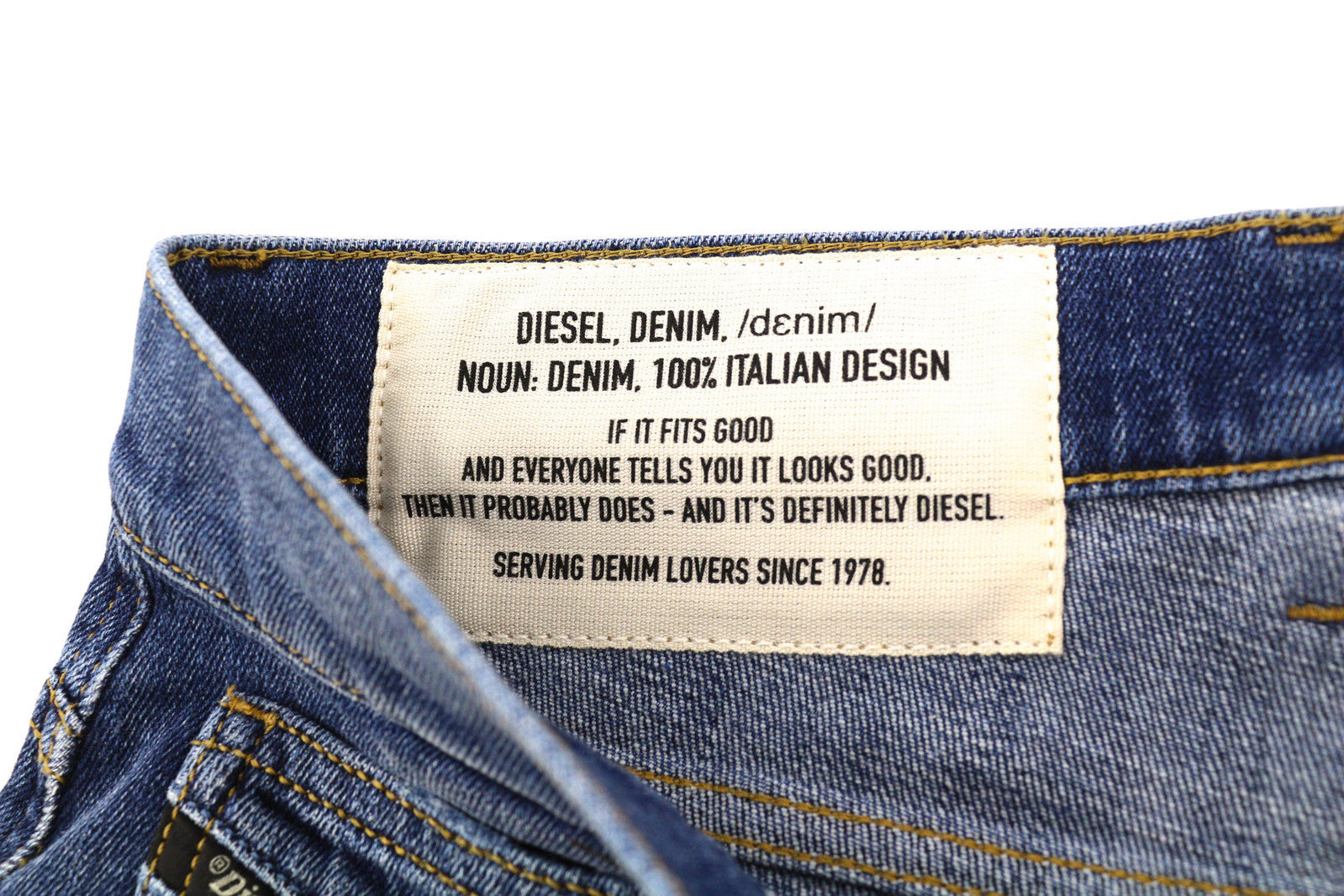 DIESEL D-Vider 0890X Men Jeans W30/L30 Carrot Fit Stretch Distress Washed Blue