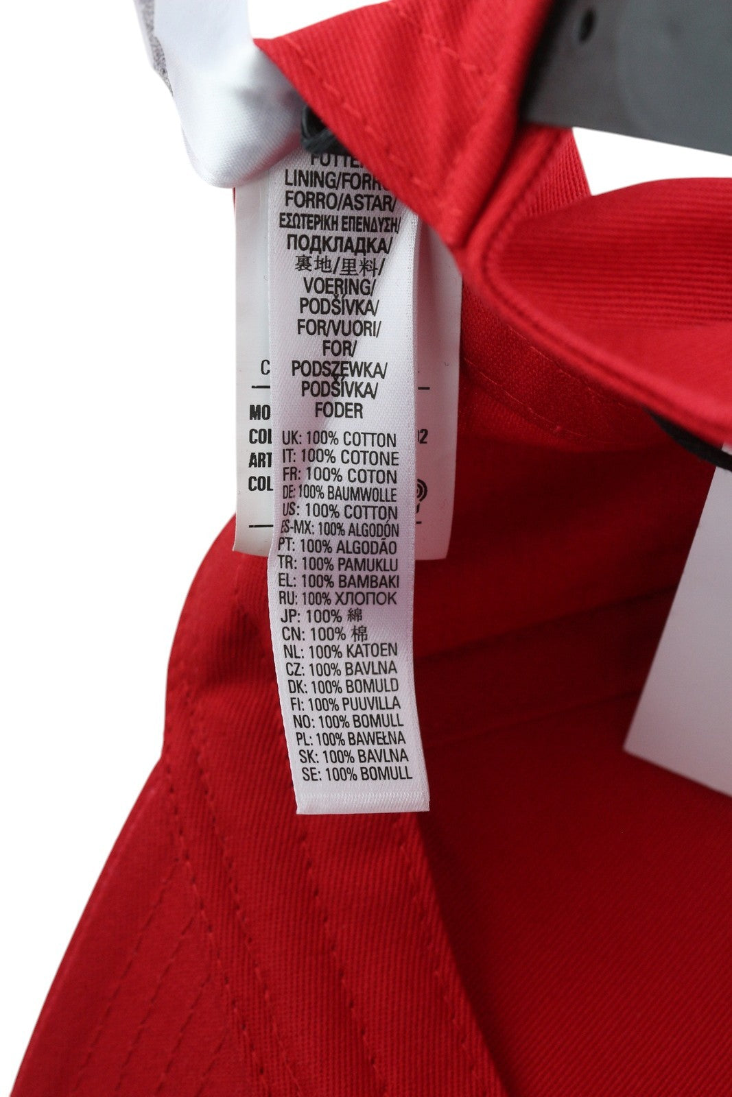 DIESEL Corry-Gum Men Cap OS Mid Red Baseball Cotton Patch Logo Casual Unisex