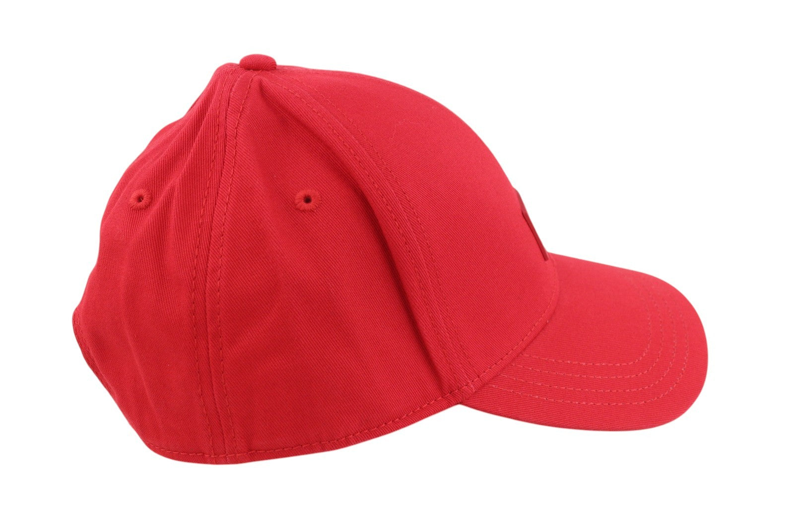 DIESEL Corry-Gum Men Cap OS Mid Red Baseball Cotton Patch Logo Casual Unisex