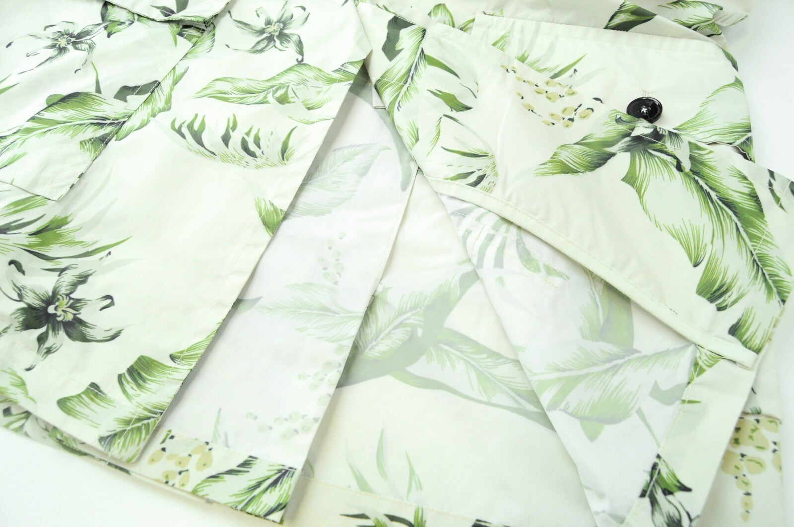 SCOTCH & SODA Ams Couture Mens Jacket XL Green Pattern Lightweight