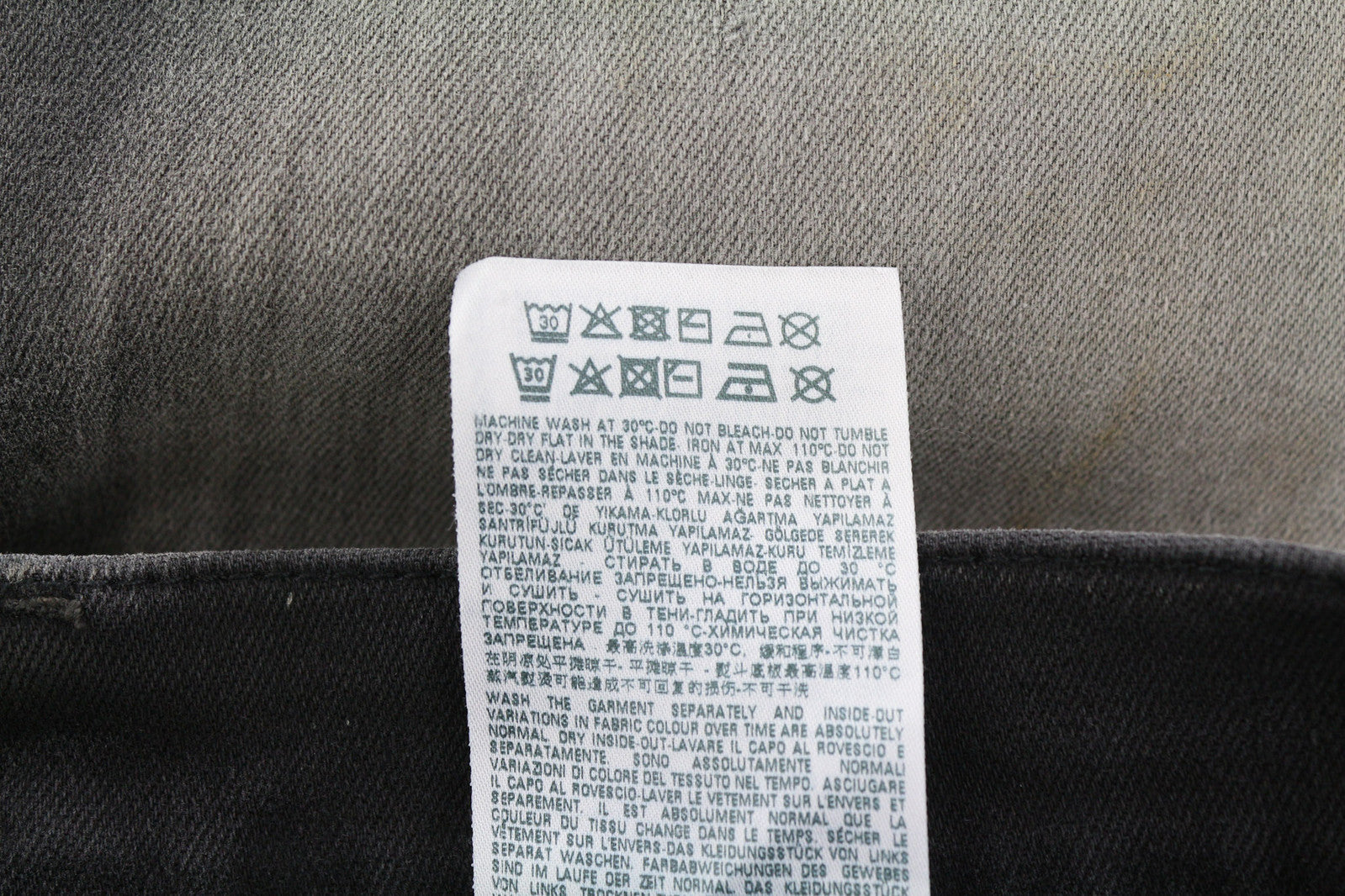 DIESEL D-Strukt Jogg 09B04 vyriški džinsai W30 Slim Stretch Logo Women's Black RRP 295 € 