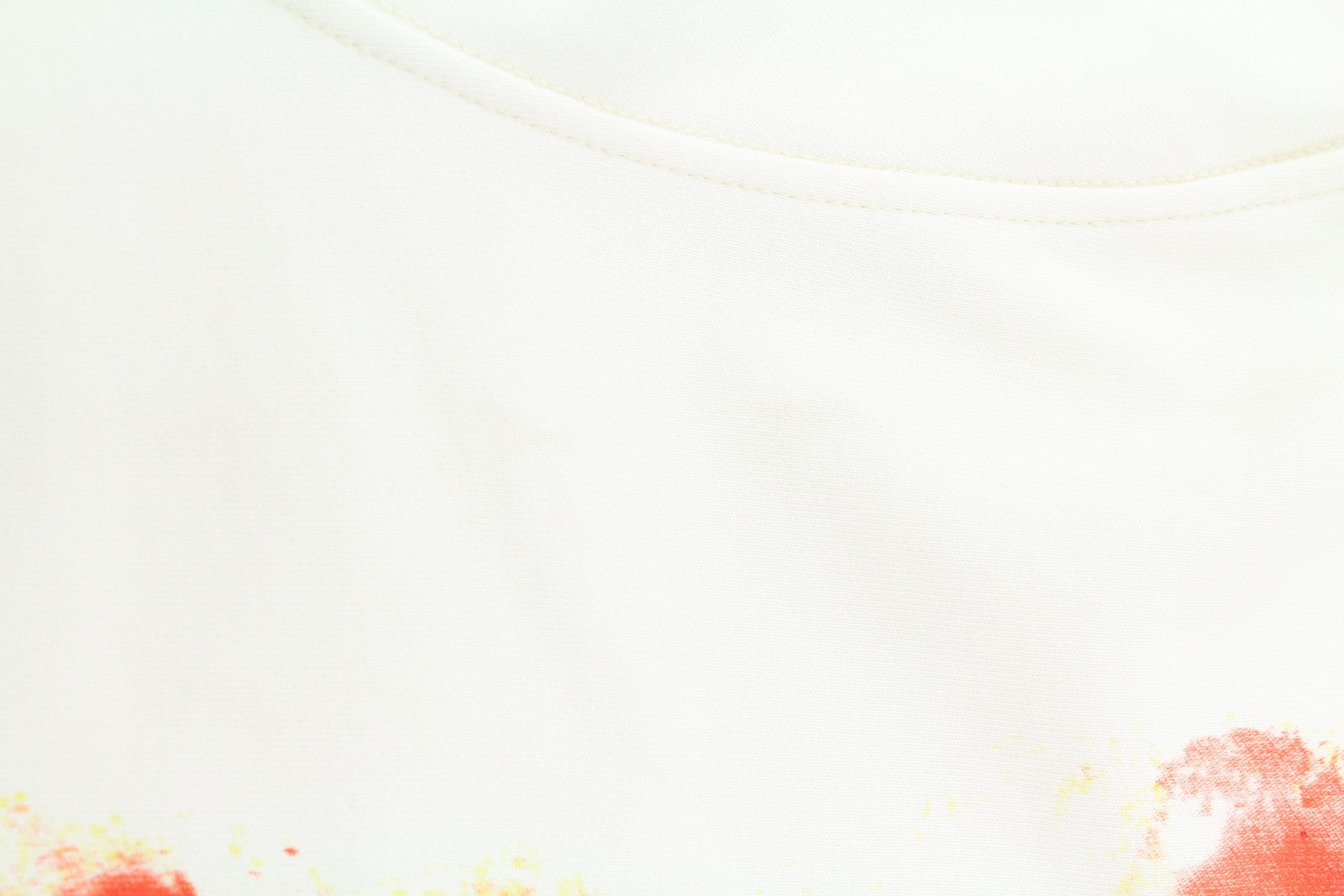 DIESEL S-Ginn-E5 Men Sweatshirt S White Pullover Crew Neck Front Logo Unlined