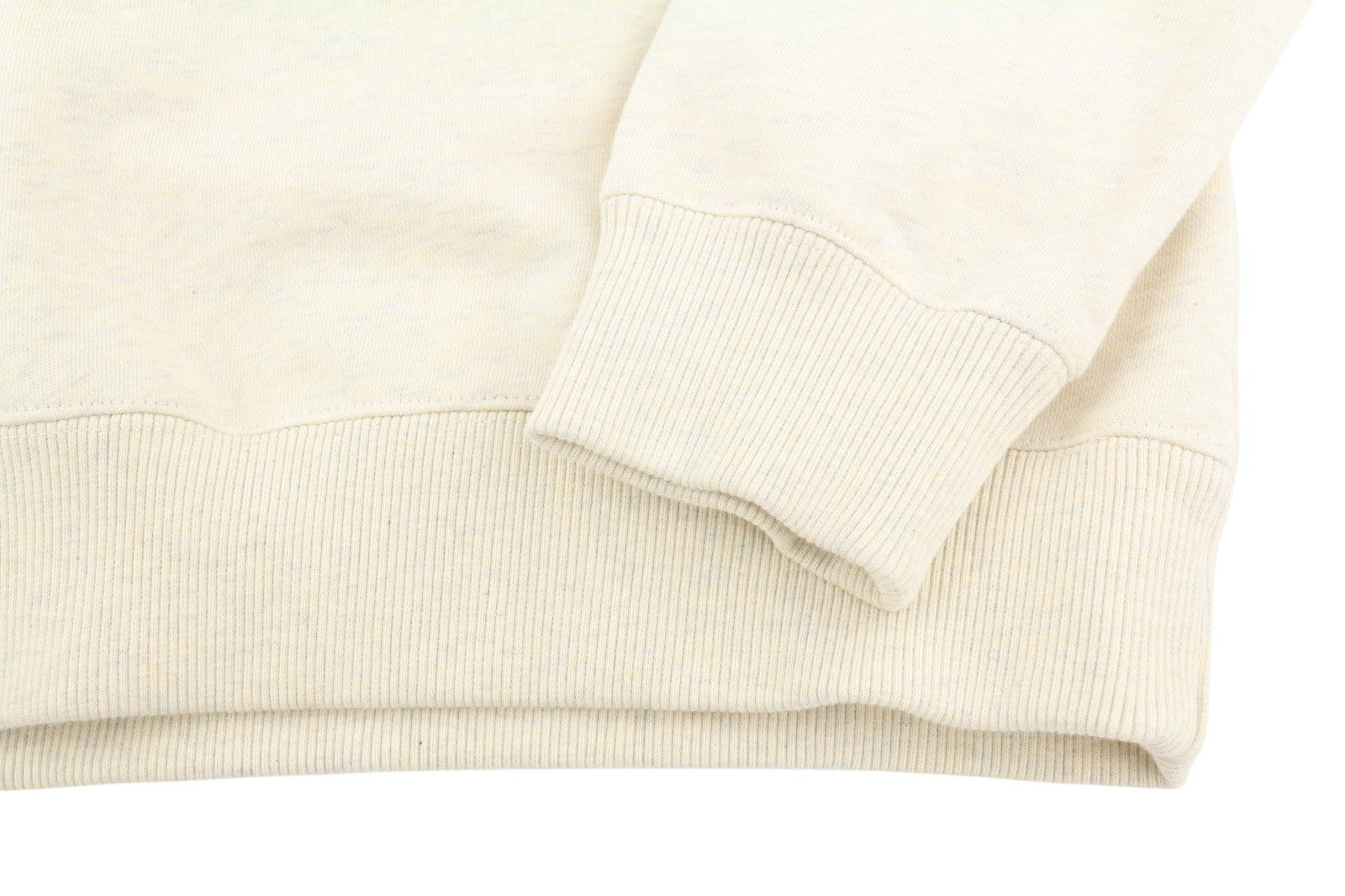 DIESEL F-Angs-H-Ecosmallogo Womens Hoodie S Melange Light Yellow Pullover